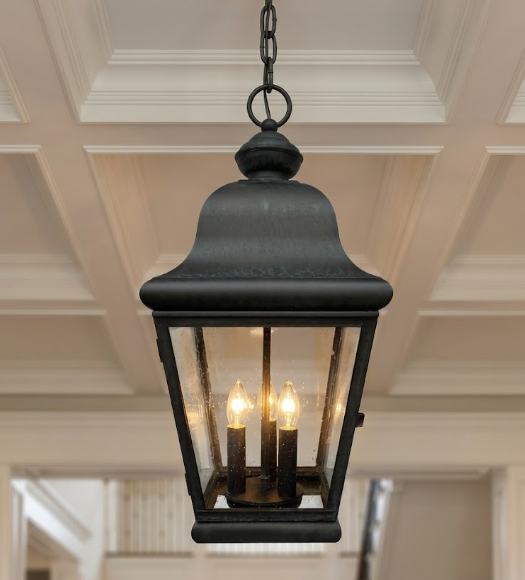 St. James Quebec Copper Lantern & Pendant Light