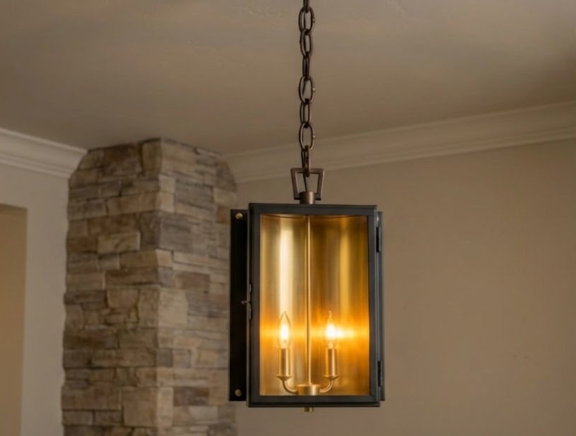 St. James Gemini Copper Lantern & Pendant Lights