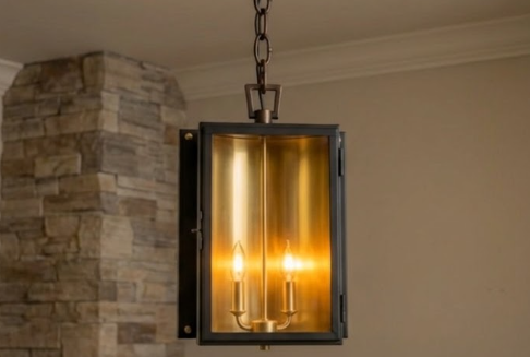 St. James Gemini Copper Lantern & Pendant Lights