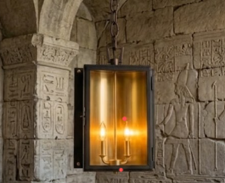St. James Gemini Copper Lantern & Pendant Lights