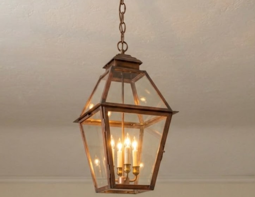 St. James Natchez Copper Lantern & Pendant LIght