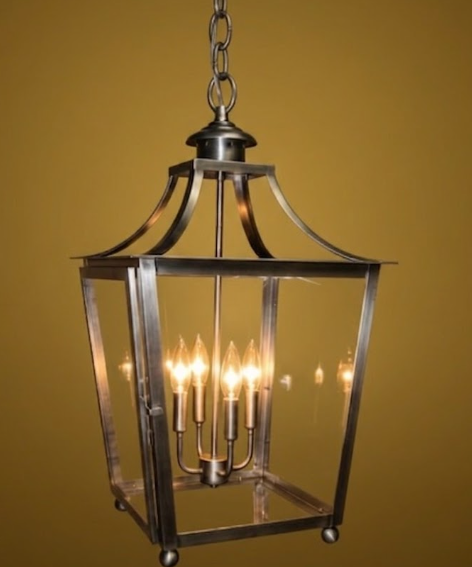 The Orlando Copper Lantern Kitchen Island Pendant Light Custom Design