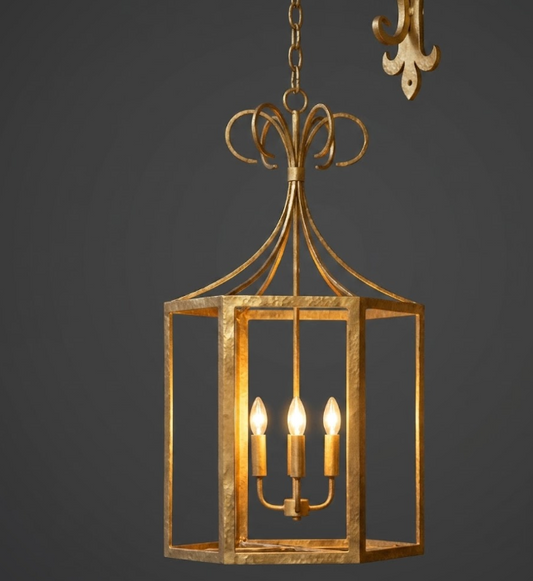 The Remington Copper Lantern Pendant Light Custom Design