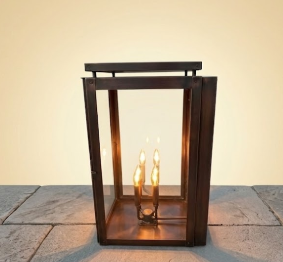 Marengo Copper Lantern Pendant Light Custom Design