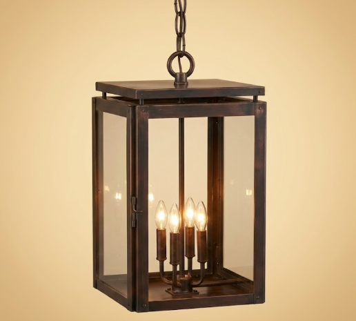 Marengo Copper Lantern Pendant Light Custom Design