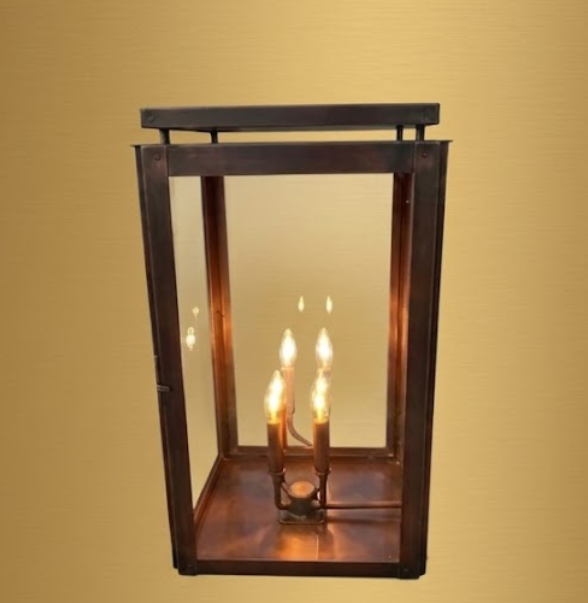 Marengo Copper Lantern Pendant Light Custom Design
