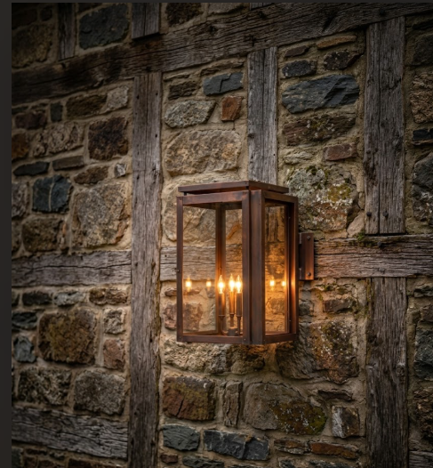 Marengo Copper Lantern Pendant Light Custom Design
