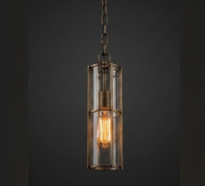 The Leonardo Steel Lantern Pendant Light Custom Design