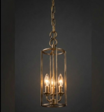 The Leonardo Steel Lantern Pendant Light Custom Design