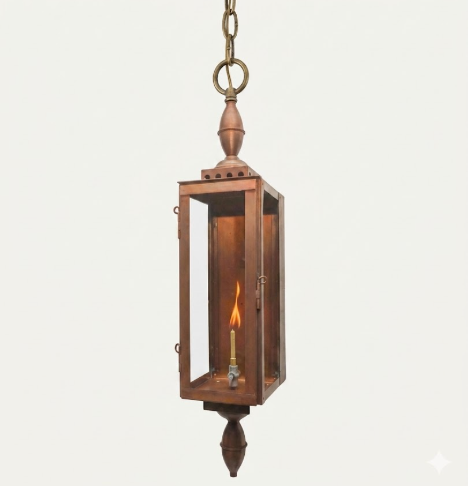 The Nantucket Copper Lantern Pendant Light