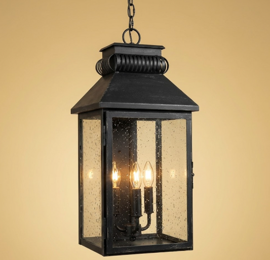 The Rizzini Copper Lantern Pendant Light Custom Design