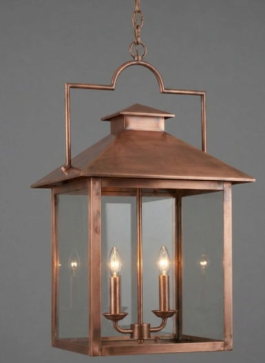 The Baltic Sea Copper Lantern Pendant Light Custom Design