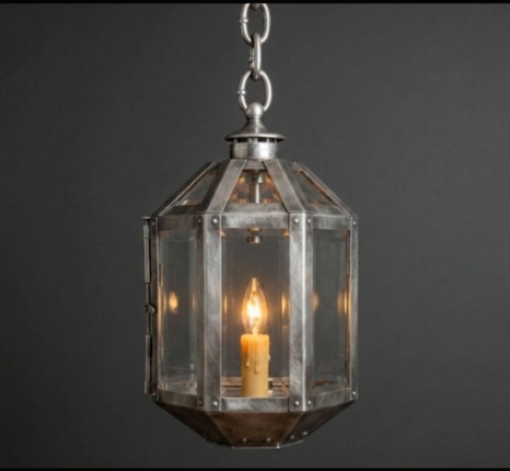 The Working Man's Copper Lantern Pendant Light Custom Design