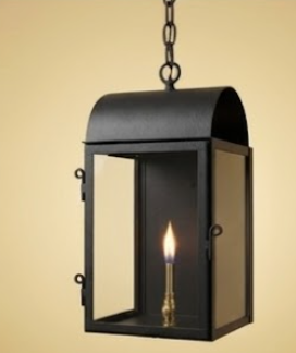 The Abaco Copper Lantern Pendant Light