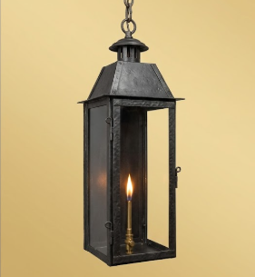 The St. Elias Copper Lantern Pendant Light