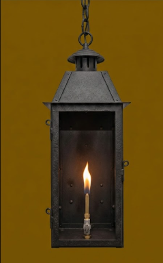 The St. Elias Copper Lantern Pendant Light
