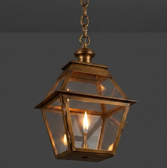 First Southern Copper Lantern Pendant LIght