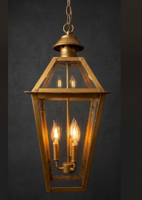 The Mountain Brook Copper Lantern & Pendant Light