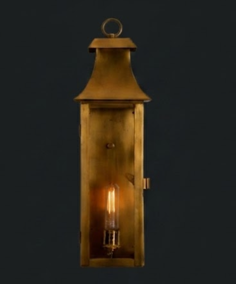 The Bay View Copper Lantern Pendant Light