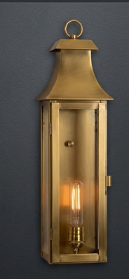 The Bay View Copper Lantern Pendant Light