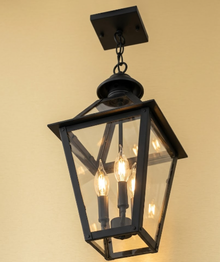 The Kingston Copper Lantern Pendant Light