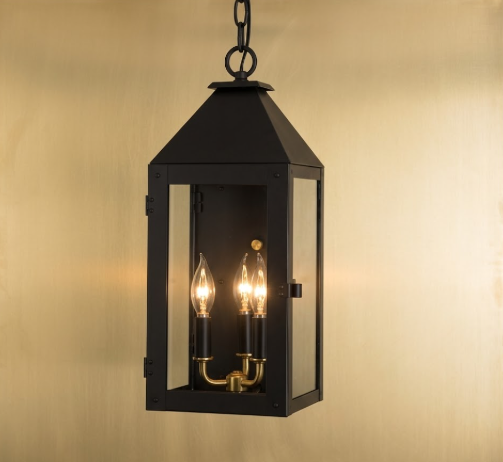 The Huron Copper Lantern Pendant LIght
