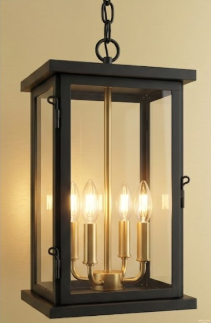 The Boca Copper Lantern Pendant Light