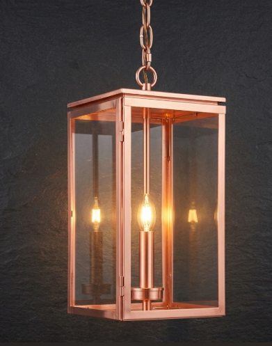 The Pacific Copper Lantern Pendant Light