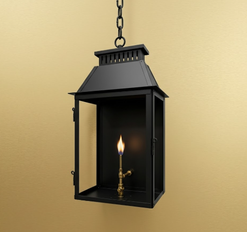 The York Copper Lantern Pendant Light
