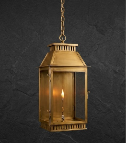 The York Copper Lantern Pendant Light