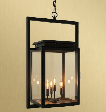 The Perdido Key Copper Lantern Pendant Light