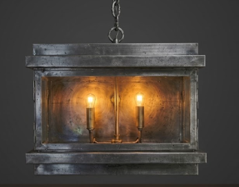 The Azura Copper Lantern Pendant Light Custom Design
