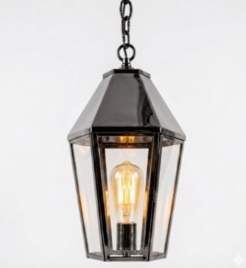 The Trinidad Bay Coastal Copper Lantern Pendant LIght