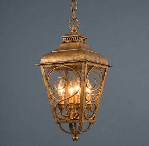 The Rochester Copper Lantern Pendant LIght Custom Design
