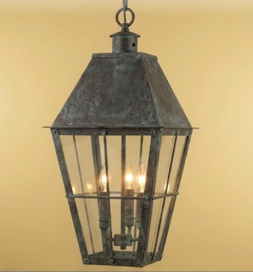 The Di Caprio Copper Lantern Pendant Light Custom Design