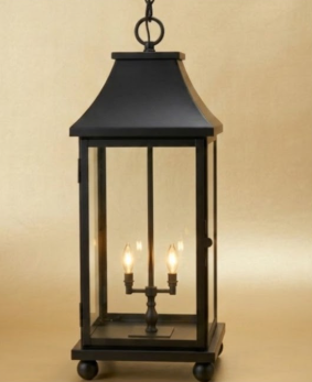 The Monticello Copper Lantern Kitchen Island Pendant Light Custom Design