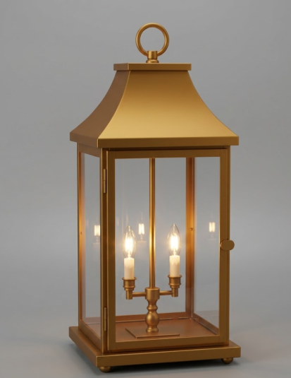 The Monticello Copper Lantern Kitchen Island Pendant Light Custom Design