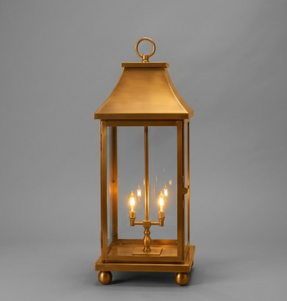 The Monticello Copper Lantern Kitchen Island Pendant Light Custom Design