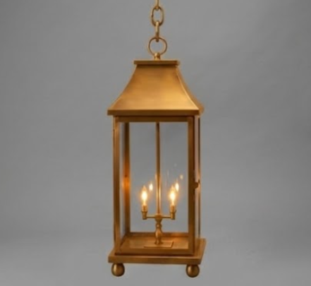 The Monticello Copper Lantern Kitchen Island Pendant Light Custom Design