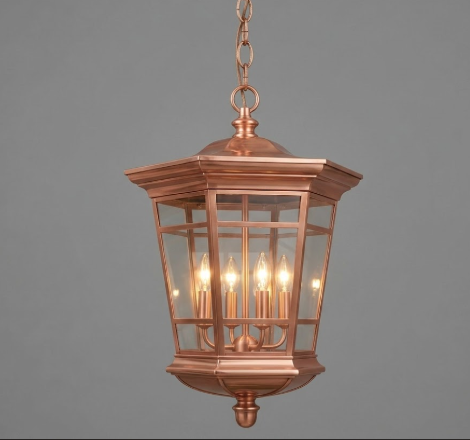 The Windsor Copper Lantern & Pendant Light Custom Design