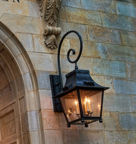 The Gallipoli Outdoor Copper Lantern Pendant Light