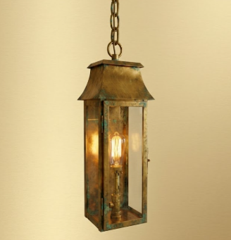The AL BAR Copper Lantern Kitchen Island Pendant Light Custom Design