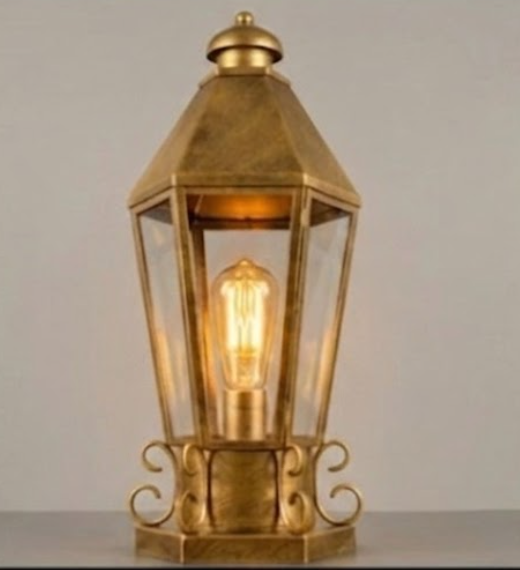 The Trinidad Bay Coastal Copper Lantern Pendant LIght
