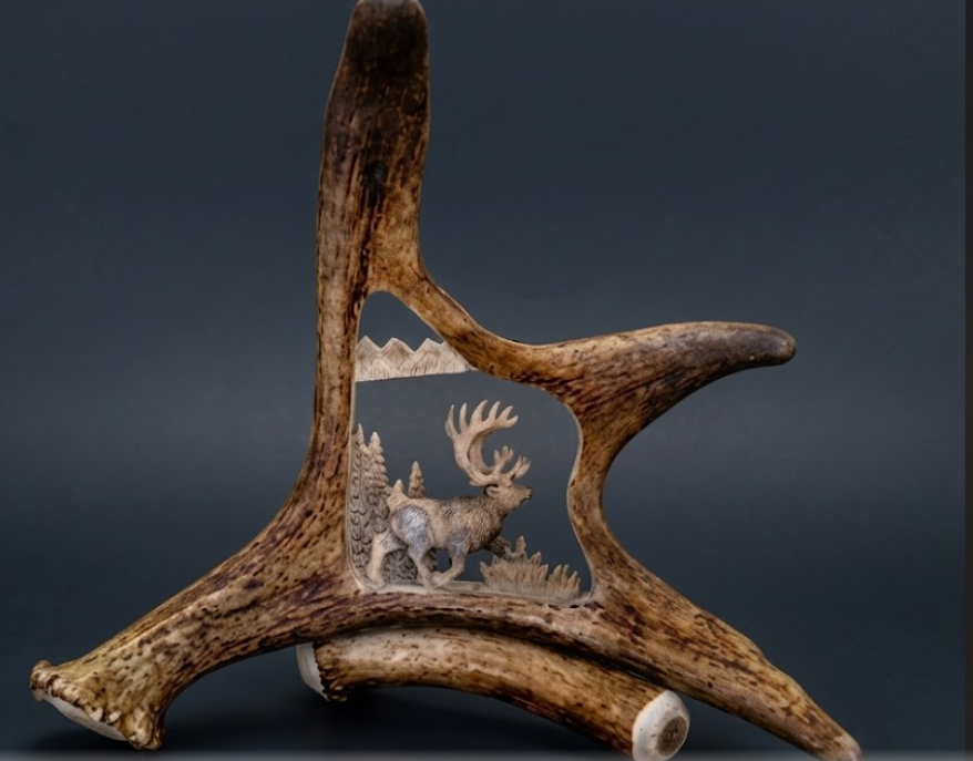 antler arving