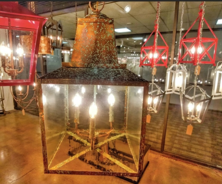 foyer kitchen island pendant light or chandelier on display with other lights