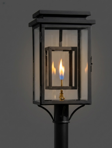 The Lyon Gate Copper Lantern Pendant Light Custom Design
