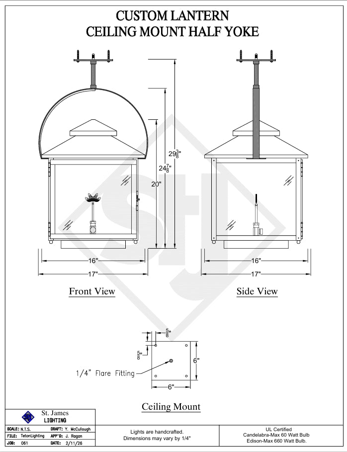 Our cost is $800 Quote #5377
02/2026