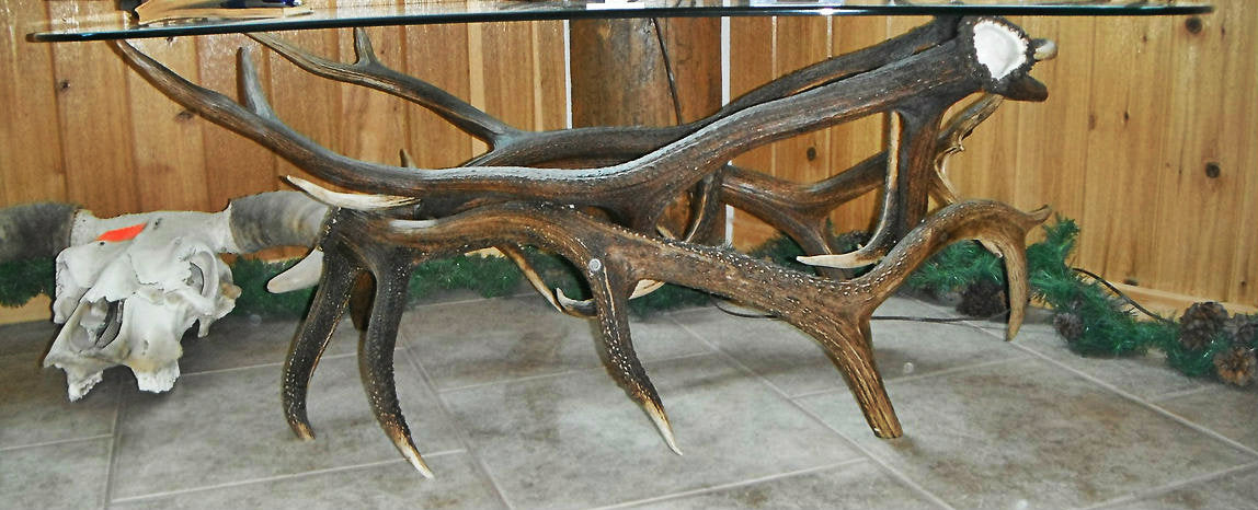 Elk Antler Coffee Table