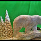 Walking Big Bear Antler Carving, 18"