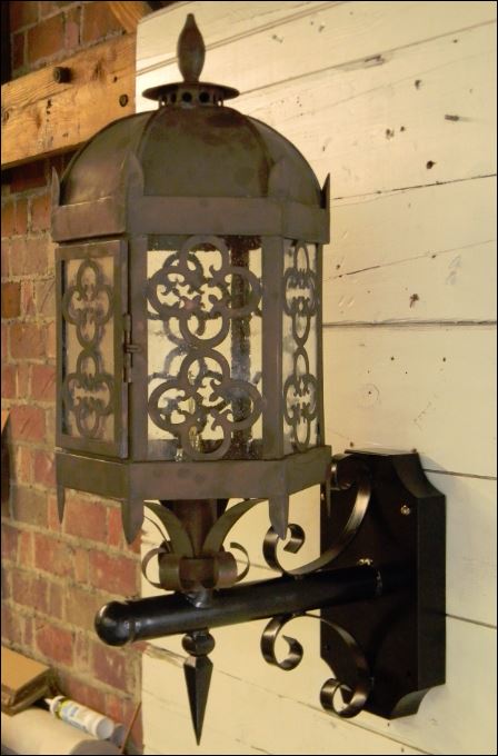 St. James Bordeaux Medieval Copper Lantern